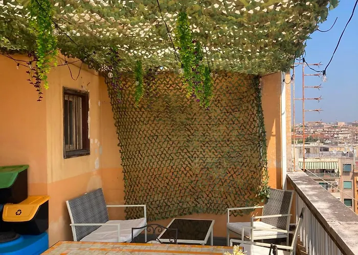 Terrace On The 11th Floor- Tuscolana Roma